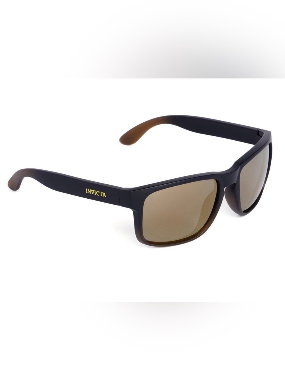 Invicta Unisex Polarized Sunglasses, Gold